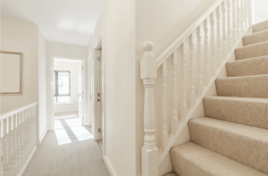 empty hallway and stairs