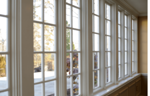 house windows (inside looking out)