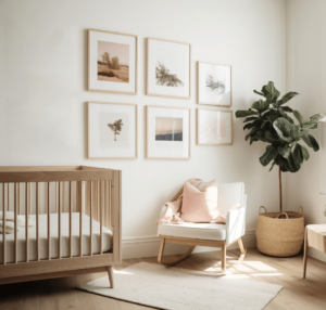 minimalistic nursery