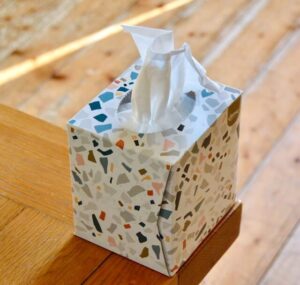 box of tissues